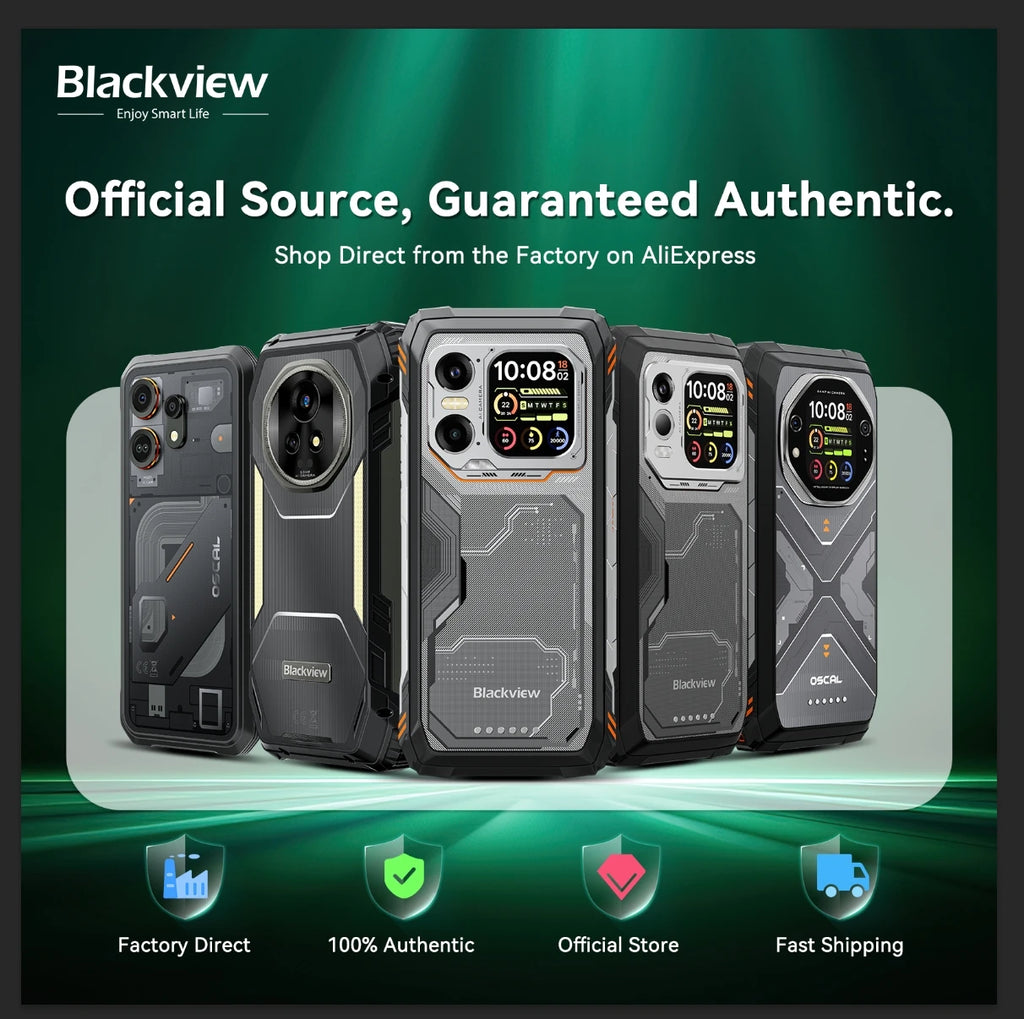 Blackview OSCAL MARINE 3 Rugged Smartphone 6.56" HD 90Hz Display Helio G81 13MP+16MP Camera 5000mAh Battery Android 16 Mobile