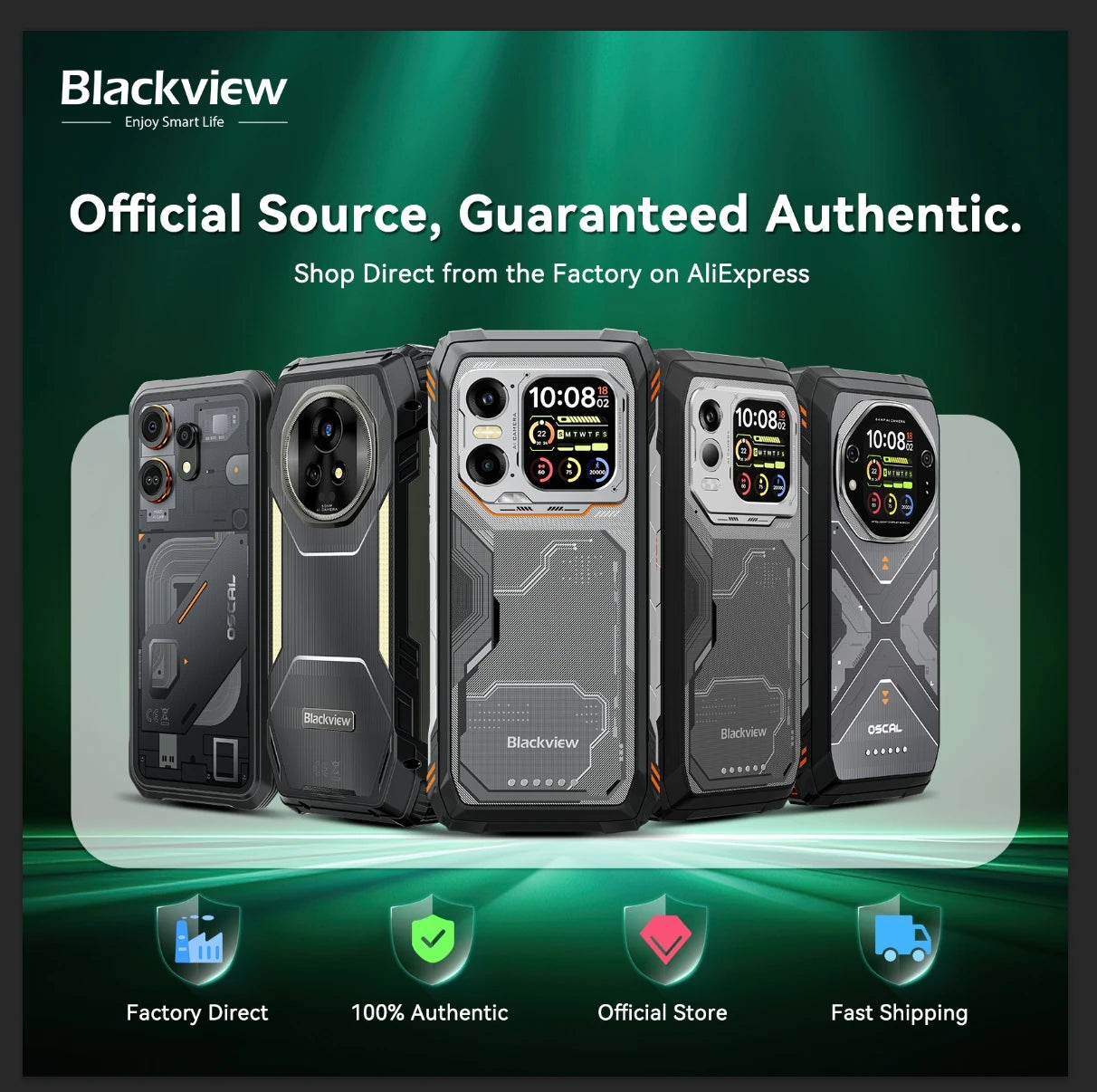 Blackview OSCAL MARINE 3 Rugged Smartphone 6.56" HD 90Hz Display Helio G81 13MP+16MP Camera 5000mAh Battery Android 16 Mobile