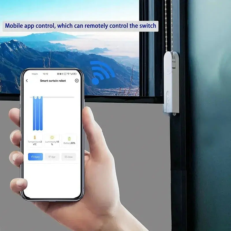 WiFi Smart Blind Motor – App-Controlled Automatic Curtain Driver italiatechs