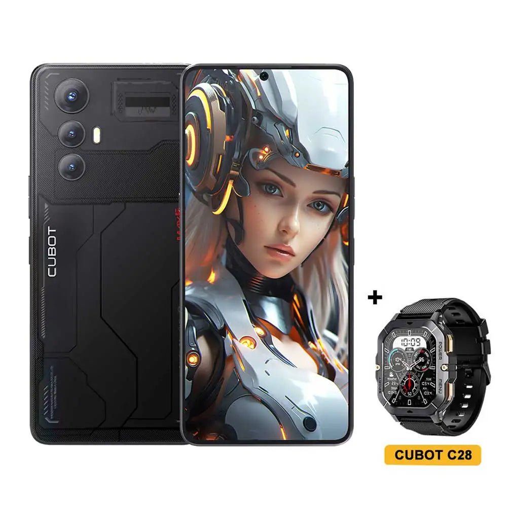 CUBOT MAX 5, 5G Smartphone Android, Dimensity 8200, 6.95" 144Hz Large Screen, 24GB RAM + 256GB ROM, Gaming Phone, Coming Soon