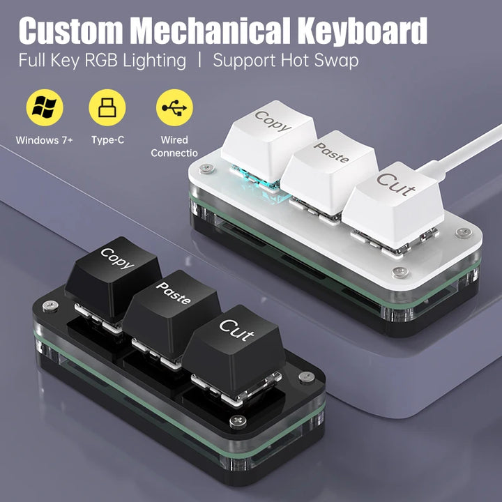 RGB mini mechanical keyboard