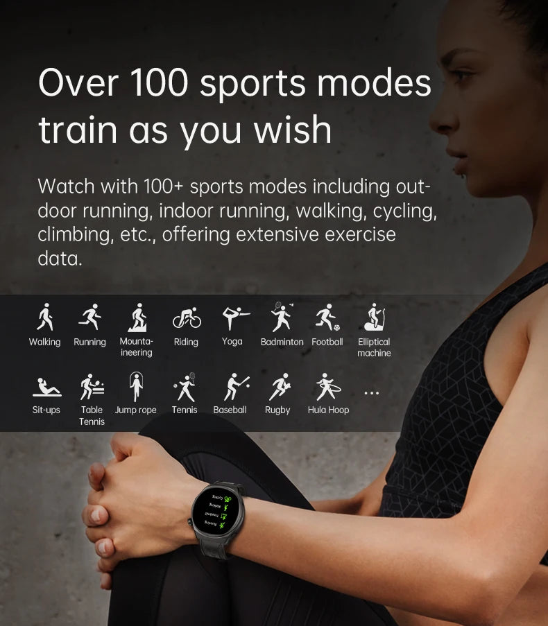 KUMI GW6 Smart Watch Men, 1.43" AMOLED Display, ChatGPT AI Assistant, Bluetooth Call, IP68 Waterproof Fitness Tracker