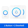 Wireless Smart Doorbell – IP65 Waterproof with Adjustable Chime italiatechs