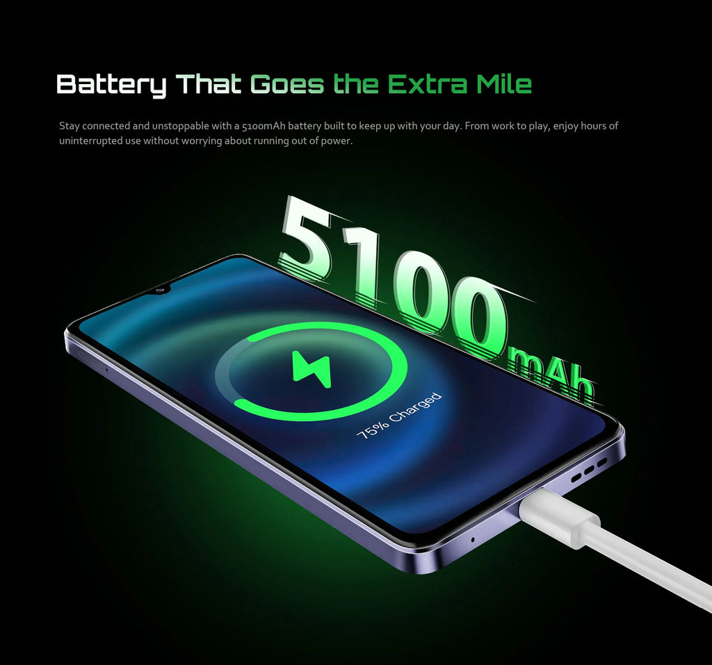 Cubot P90 4G Smartphone Helio G100 Octa-core 24GB+256GB 6.88-Inch 120Hz Display 5100mAh Battery 64MP Camera Android 15 Phone