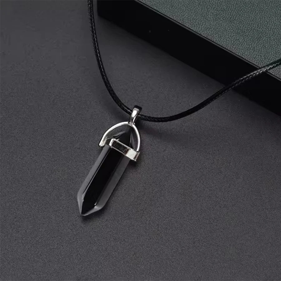 3PCS/Set Men Business Watches Casual Leather Band Analog Male's Quartz Watch Necklace Bracelet Set