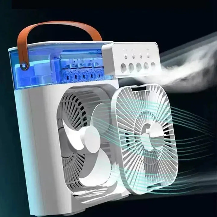 Portable USB Air Cooler Humidifier Fan italiatechs