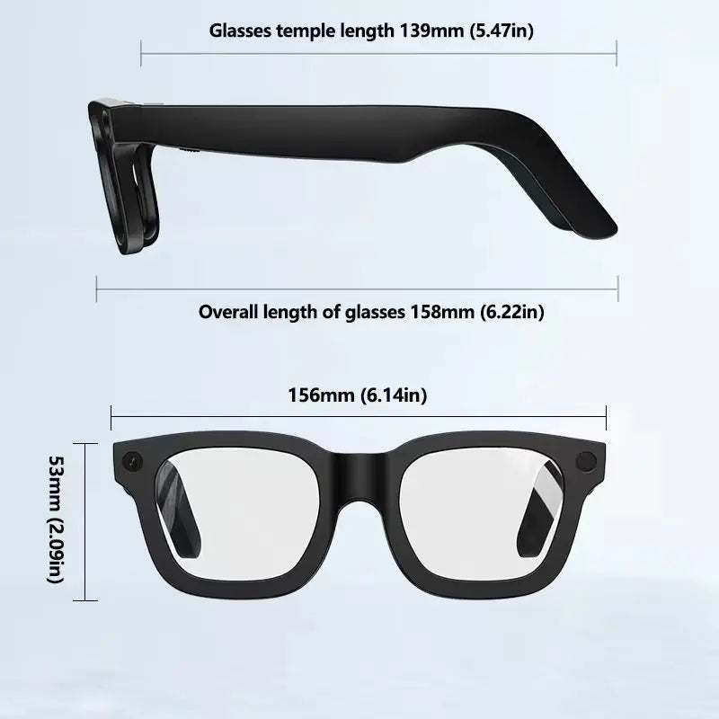 2026 Smart Glasses HD Photo Video OpenAI Record Translation Touch Photochromic Lenses Bluetooth Call Music Multifunction Glasses