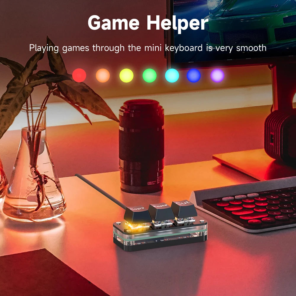 RGB mini mechanical keyboard