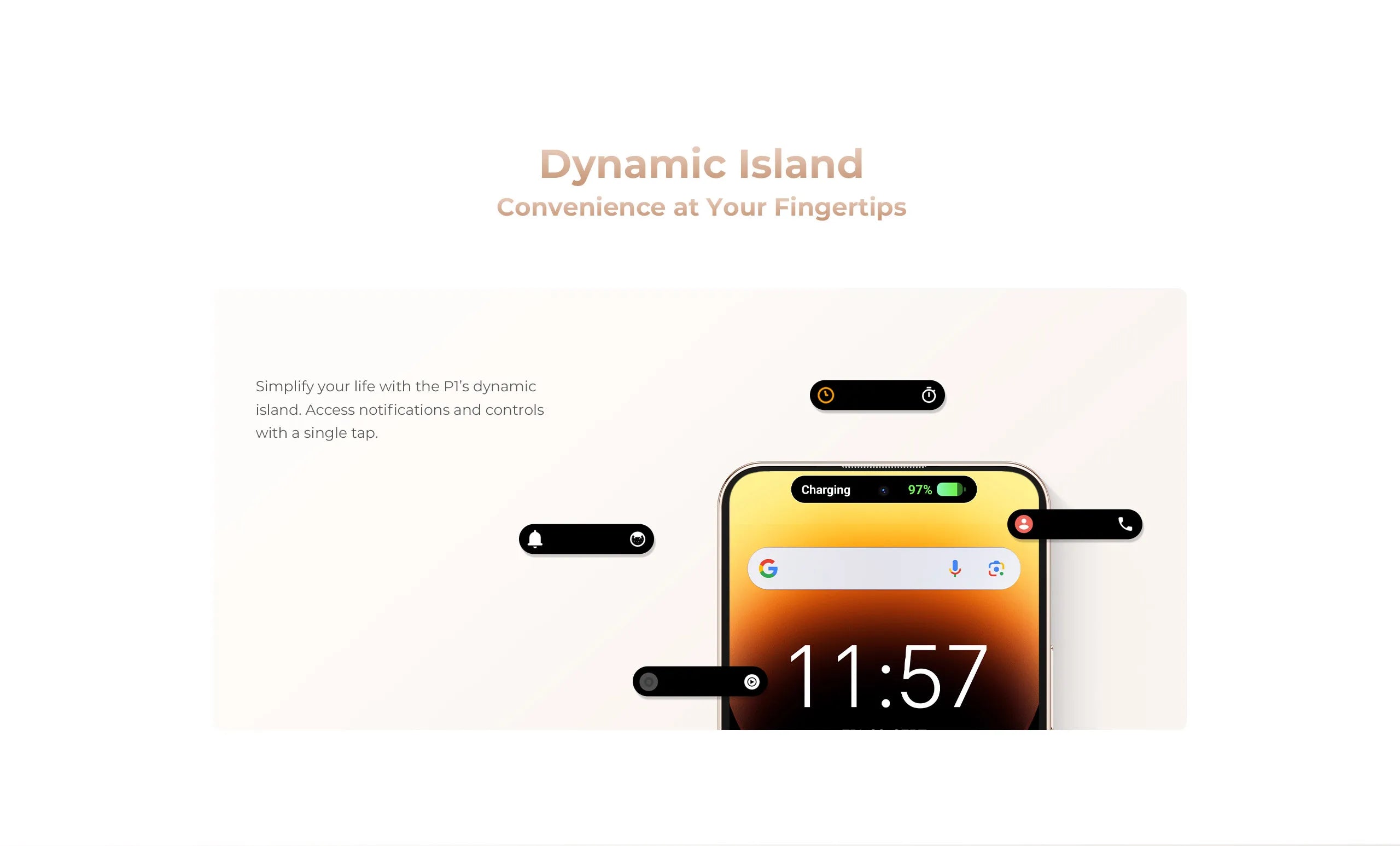 OUKITEL P1 PRO Smartphone Android 15, 6.7-inch FHD+ AMOLED 120Hz, 24(8+16)GB+512GB ROM Dual 4G Cellphone, 5150mAh Battery