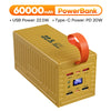 60000mAh fast charging power bank