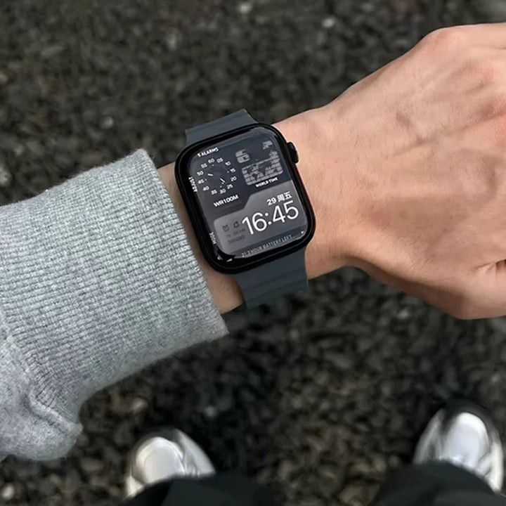 Magnetic Silicone Apple Watch Strap 