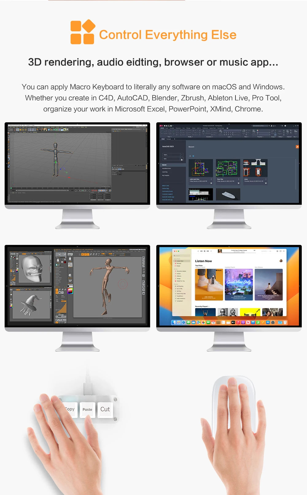 RGB mini mechanical keyboard