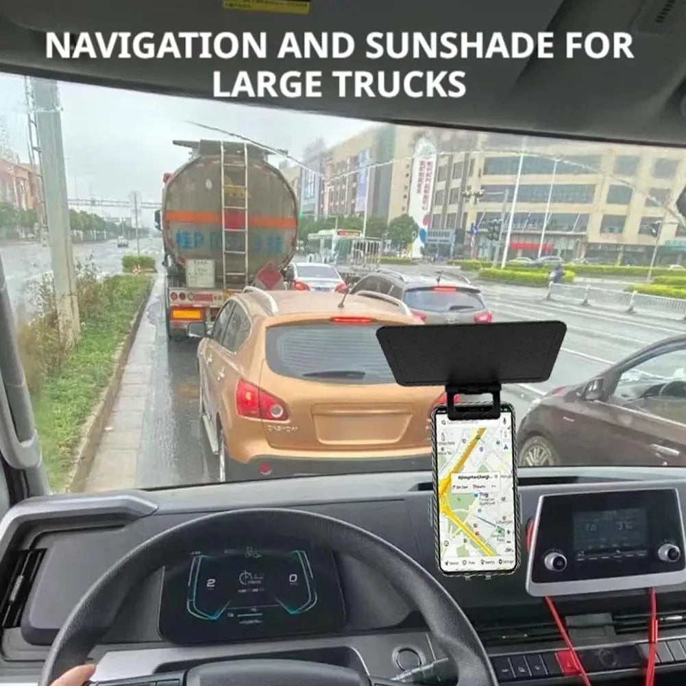Mobile Phone Sun Visor Uv Protection Phone Screen Universal Smartphone Sunshade Cover For Outdoor Use Smartphone ﻿Shading Pad