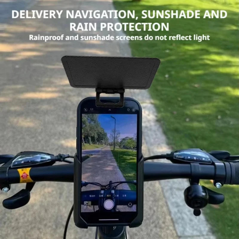 Mobile Phone Sun Visor Uv Protection Phone Screen Universal Smartphone Sunshade Cover For Outdoor Use Smartphone ﻿Shading Pad
