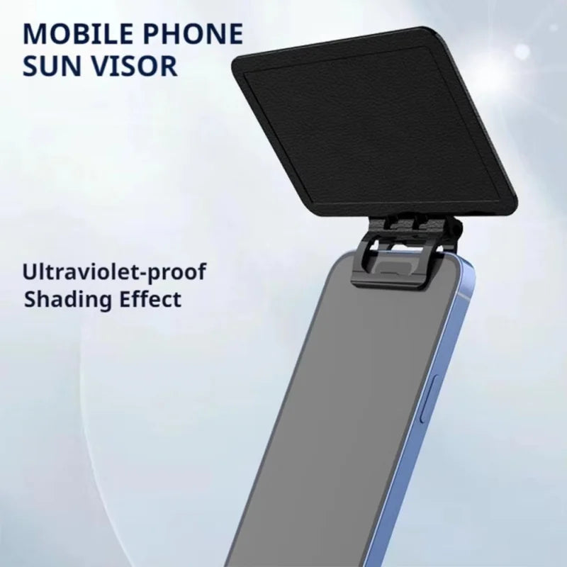 Mobile Phone Sun Visor Uv Protection Phone Screen Universal Smartphone Sunshade Cover For Outdoor Use Smartphone ﻿Shading Pad