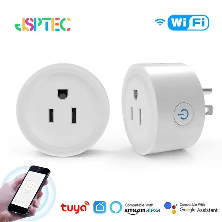 WiFi Smart Plug – 10A Remote Control for Alexa & Google Home italiatechs