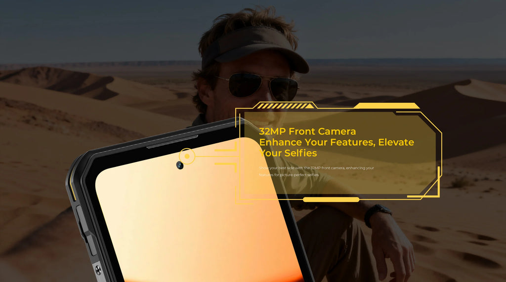 OUKITEL WP60 5G NFC Smartphone 10000mAh 48GB(16+32) +512GB, MTK 7025 Android 15 Rugged Phone, 108MP Camera, 120Hz