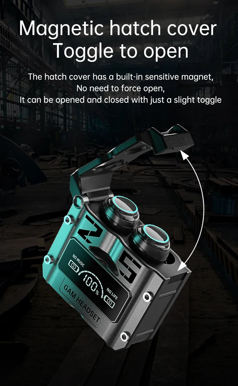 M25 TWS Wireless Headphones Earphones Bluetooth Touch Control Noise Reduction Stereo Waterproof Earbuds Headsets With Microphone