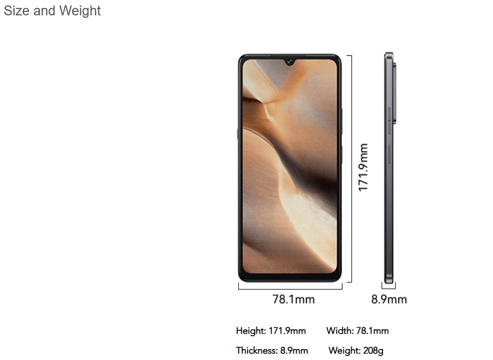 Smartphone 5G Cubot X100, Android 15, Dimensity 7025, 6nm, 2.5GHz,6.88-inch Screen,16GB(8+8),256GB, 64MP Camera, 5100mAh Battery