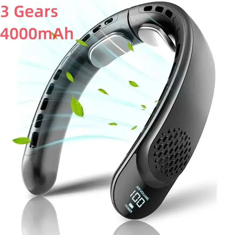 USB Neck Fan Vaneless Portable italiatechs