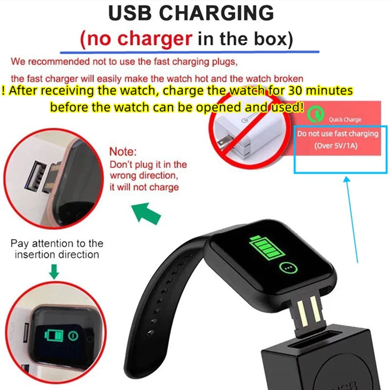 Sports Smartwatch Women Bracelet Men Smart Watch connected Music Control Player Fitness Step Sleep Monitor Y68 D20 Alarm Clock