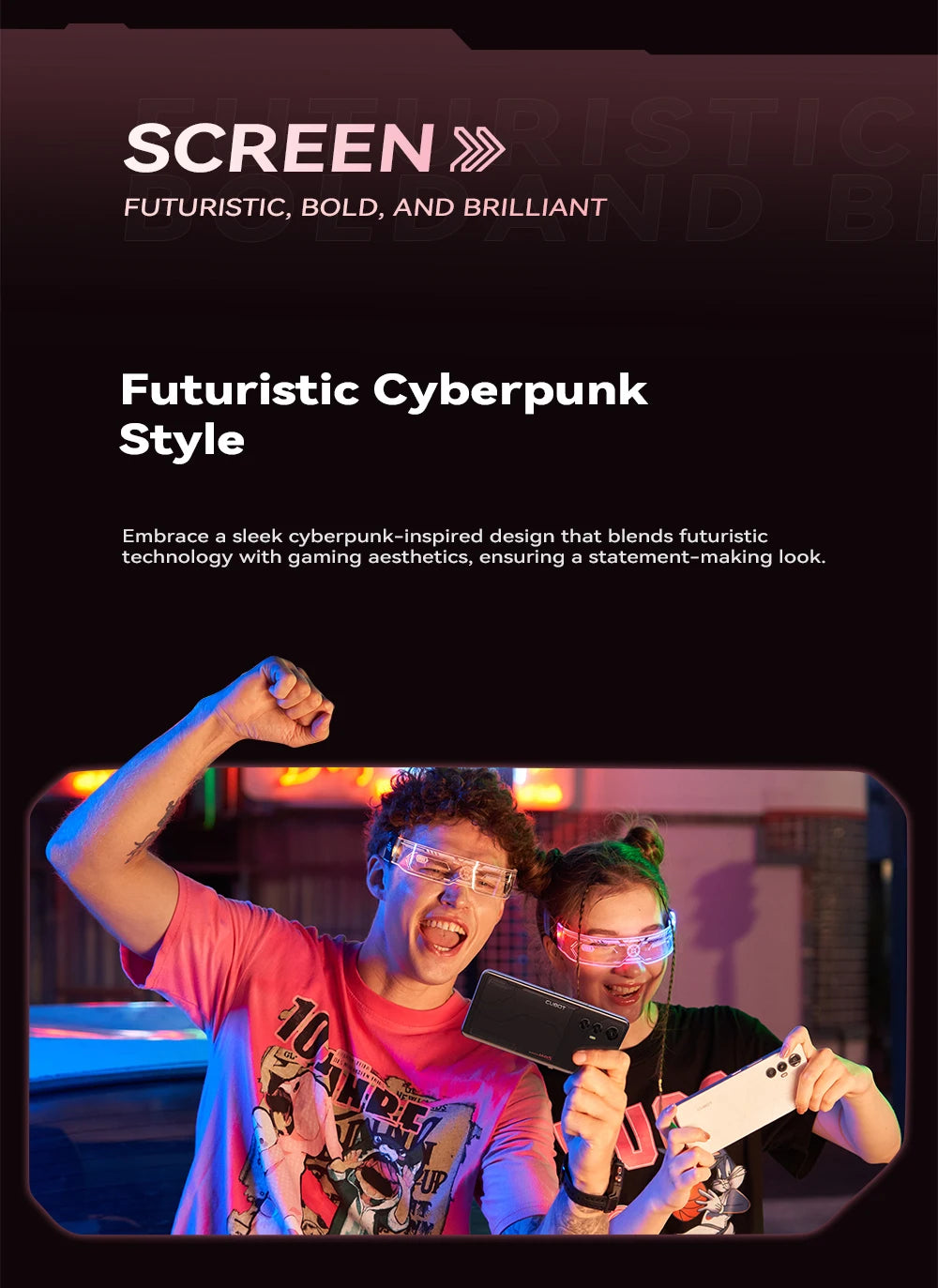 CUBOT MAX 5, 5G Smartphone Android, Dimensity 8200, 6.95" 144Hz Large Screen, 24GB RAM + 256GB ROM, Gaming Phone, Coming Soon