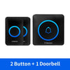 Wireless Smart Doorbell – IP65 Waterproof with Adjustable Chime italiatechs