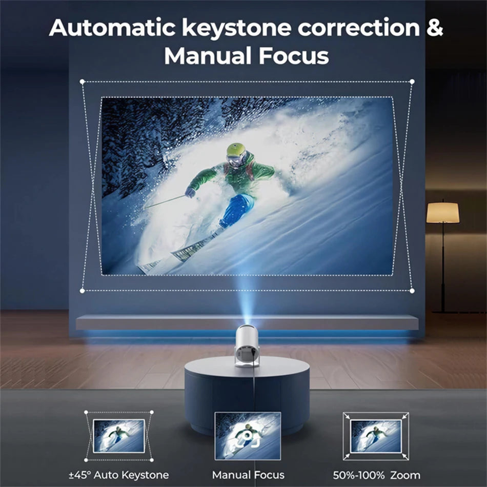 outdoor smart projector