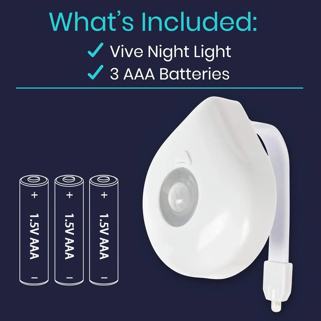 motion sensor toilet light