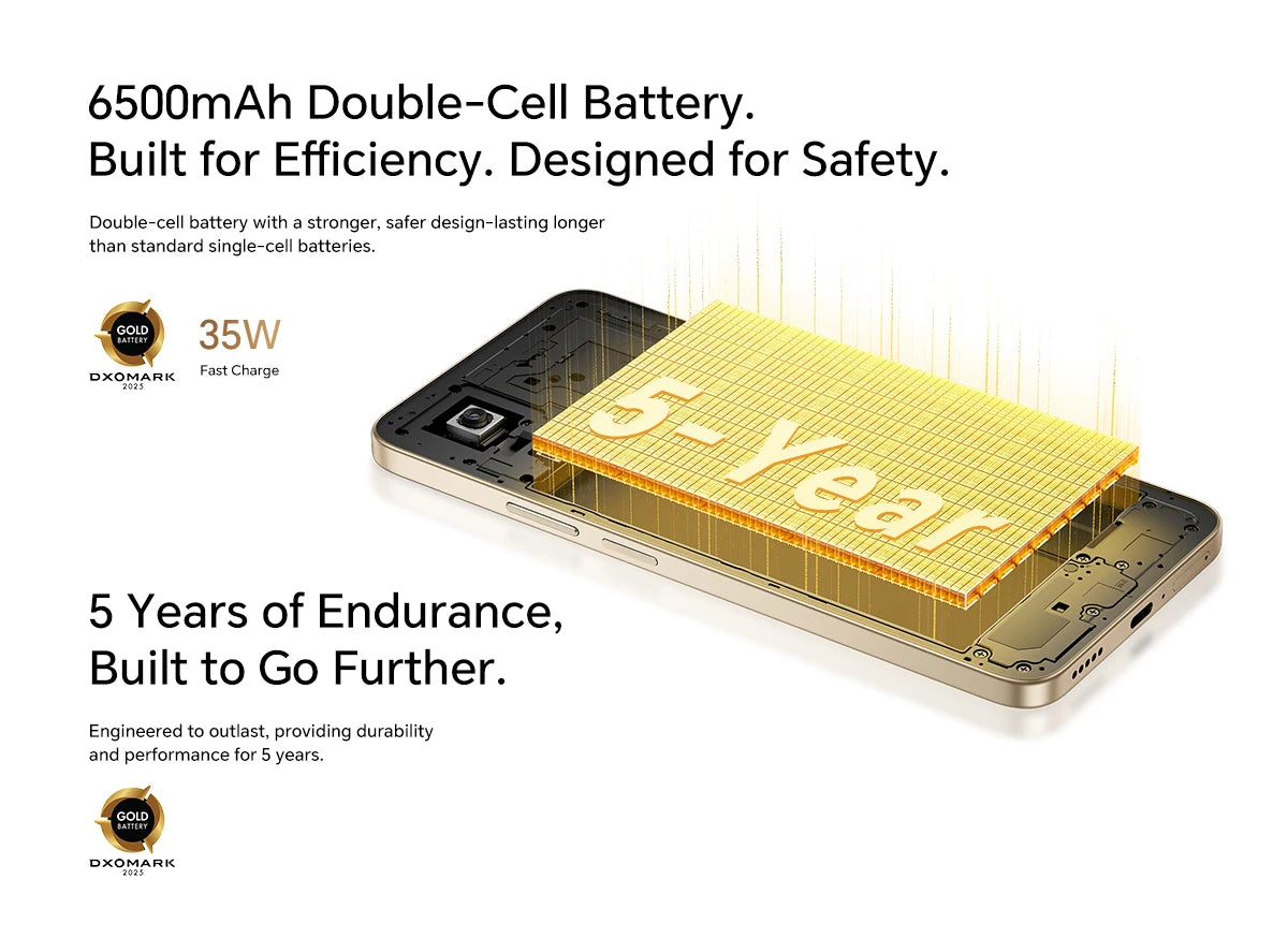 Original Global Version HONOR X7d 4G 8GB+256GB 6.77'' TFTLCD Screen 108M Main Camera 6500mAh 35W SuperCharge MagicOS 9.0