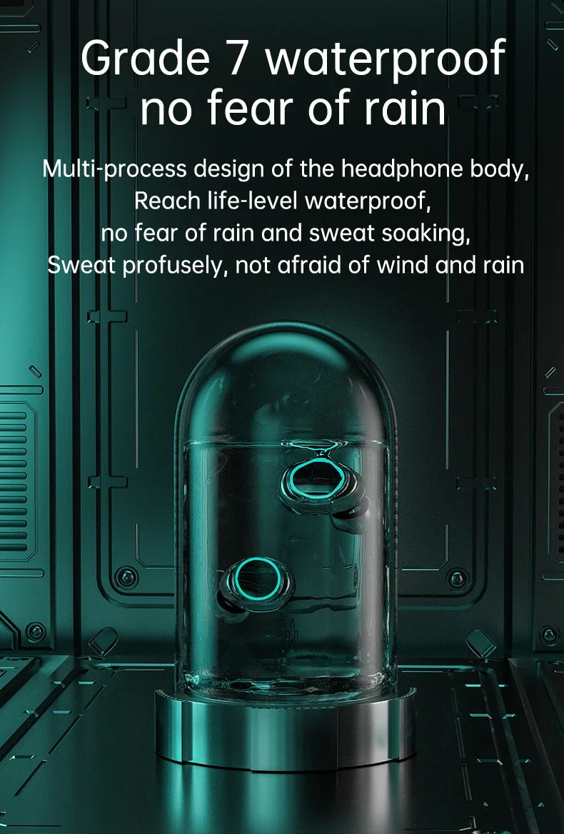 M25 TWS Wireless Headphones Earphones Bluetooth Touch Control Noise Reduction Stereo Waterproof Earbuds Headsets With Microphone