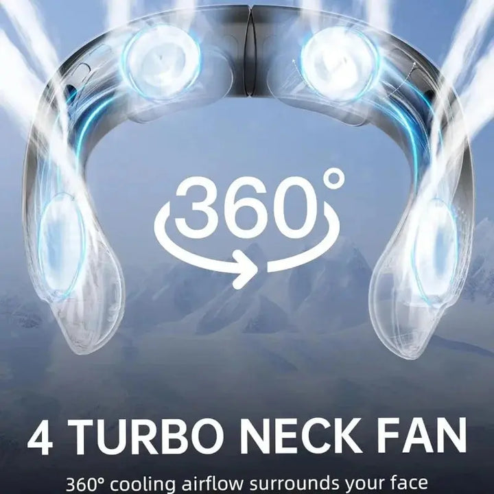 USB Neck Fan Vaneless Portable italiatechs