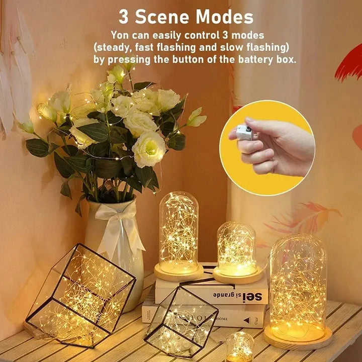 Fairy String Lights Battery Operated – Warm White italiatechs