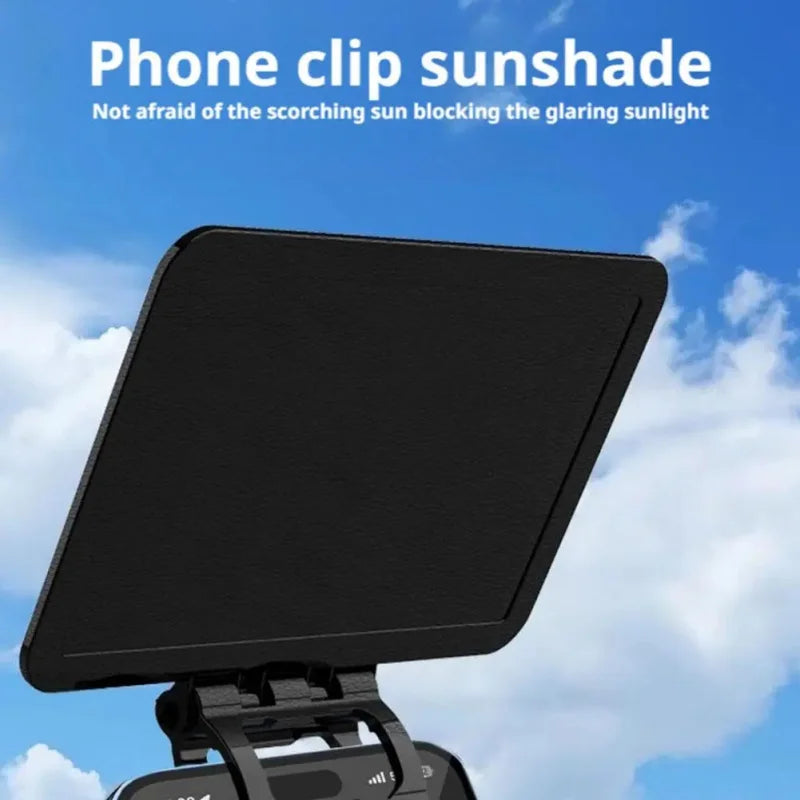 Mobile Phone Sun Visor Uv Protection Phone Screen Universal Smartphone Sunshade Cover For Outdoor Use Smartphone ﻿Shading Pad