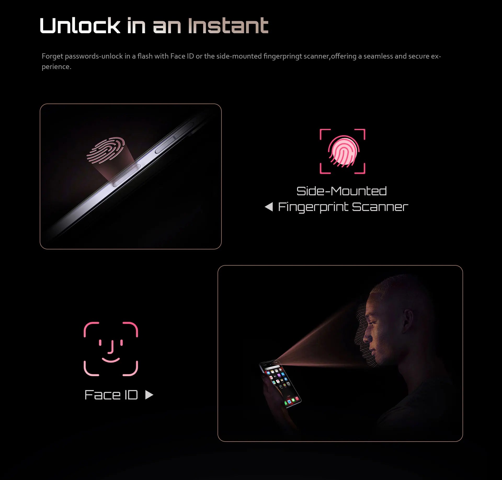 Cubot P90 4G Smartphone Helio G100 Octa-core 24GB+256GB 6.88-Inch 120Hz Display 5100mAh Battery 64MP Camera Android 15 Phone