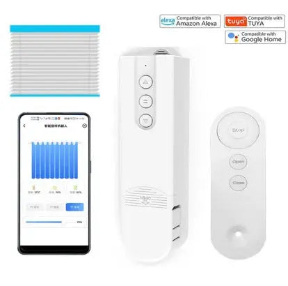 WiFi Smart Blind Motor – App-Controlled Automatic Curtain Driver italiatechs