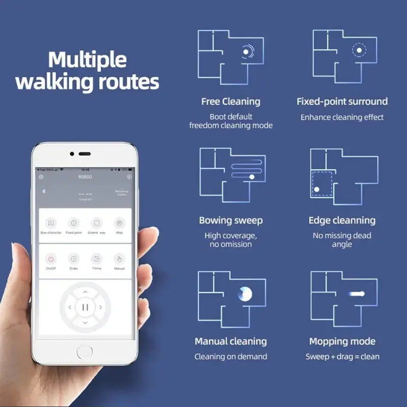 Wireless Robot Vacuum – Quiet Vacuum, Mop & Humidify italiatechs